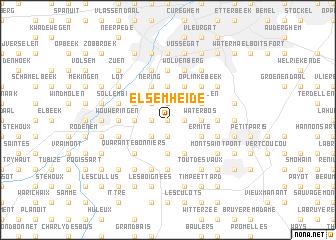 map of Elsemheide