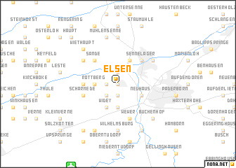 map of Elsen