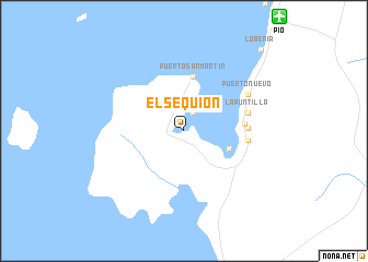 map of El Sequión