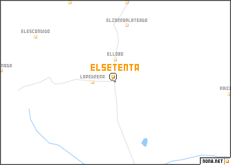 map of El Setenta