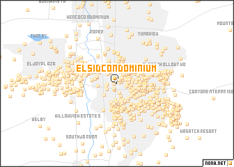 map of El Sid Condominium