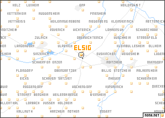 map of Elsig