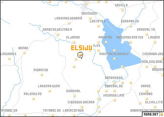 map of El Sijú