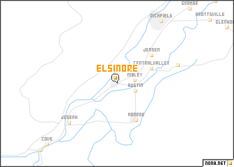 map of Elsinore