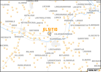 map of El Sitio