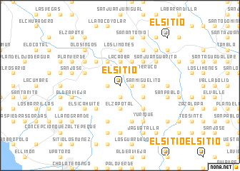 map of El Sitio