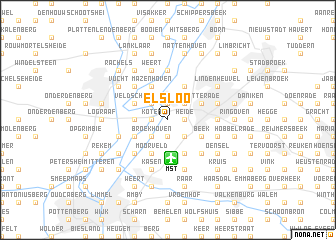 map of Elsloo