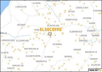 map of El Socorro