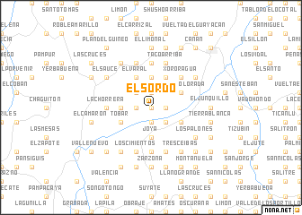 map of El Sordo