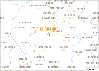 map of El Sótano