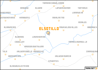 map of El Sotillo