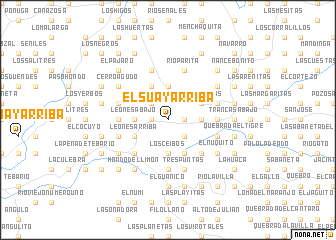 map of El Suay Arriba