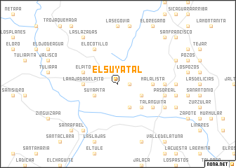 map of El Suyatal