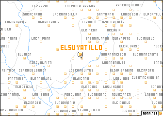 map of El Suyatillo