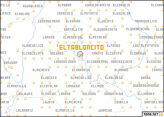 map of El Tabloncito