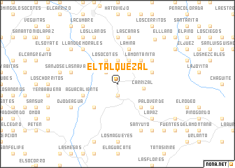map of El Talquezal