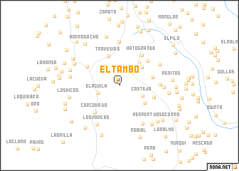 map of El Tambo