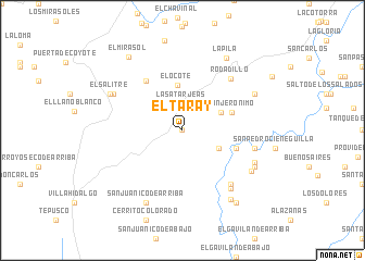 map of El Taray