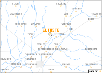 map of El Taste