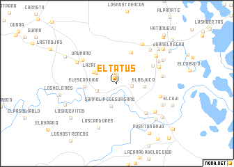 map of El Tatus