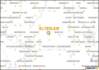 map of Elterlein