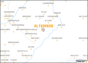 map of El Terrero