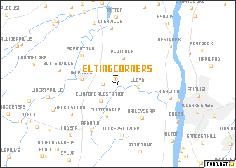 map of Elting Corners
