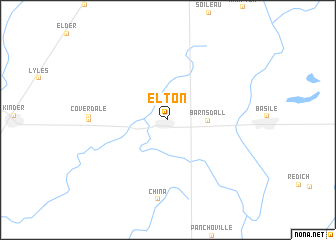 map of Elton