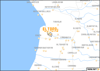 map of El Toro