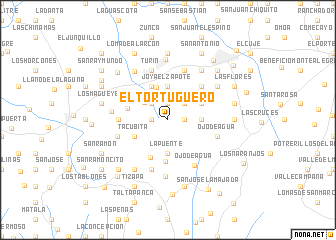 map of El Tortuguero