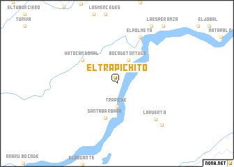 map of El Trapichito