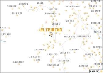 map of El Trincho