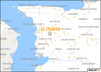 map of El Trueno