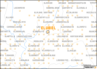 map of El Ubiel