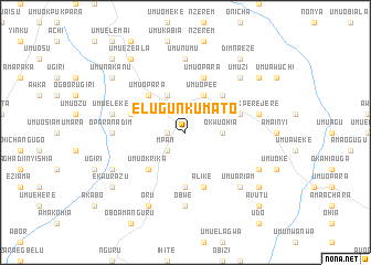 map of Elugu Nkumato