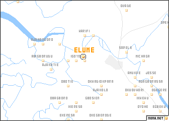 map of Elume