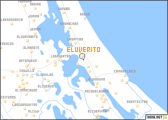 map of El Uverito