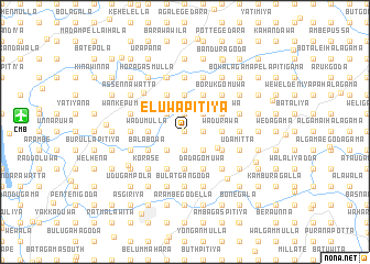 map of Eluwapitiya