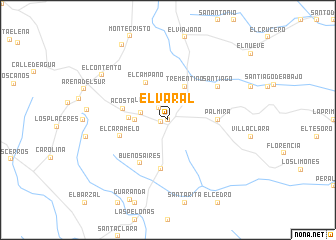 map of El Varal