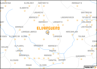 map of El Varguero