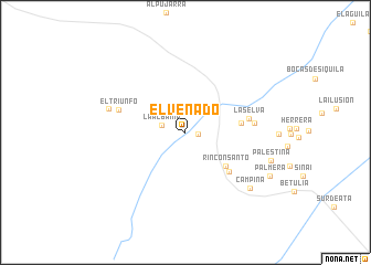 map of El Venado