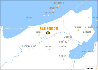 map of El Venado