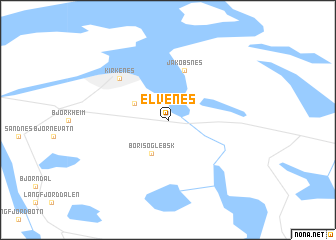 map of Elvenes