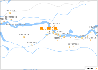 map of El Vergel