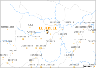 map of El Vergel