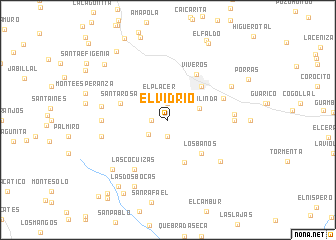 map of El Vidrio