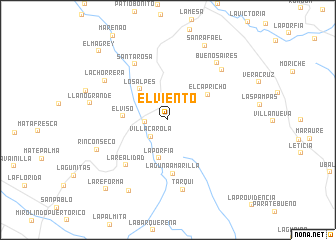 map of El Viento