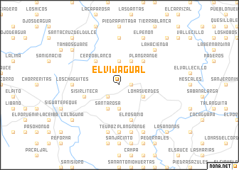 map of El Vijagual