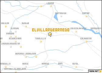 map of El Villar de Arnedo