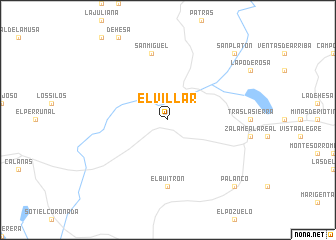 map of El Villar